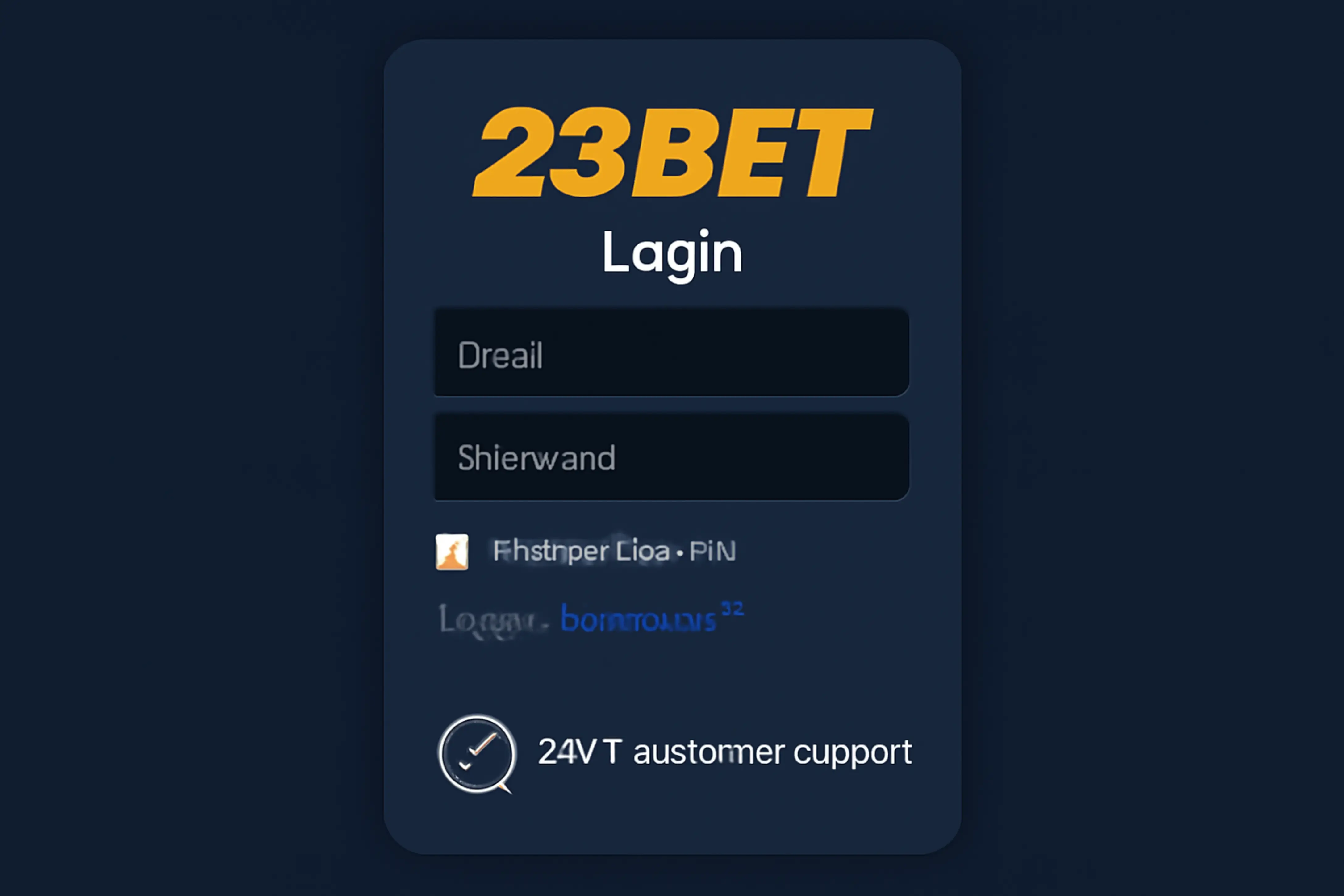 Criar uma nova Conta no plataforma 23BET